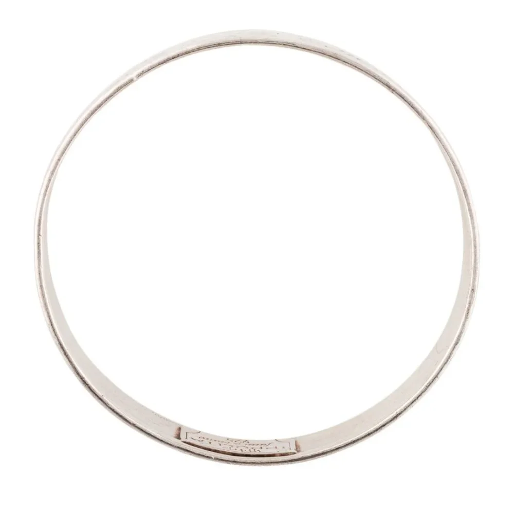 IPPOLITA STERLING SILVER 925 HAMMERED GODDESS BANGLE BRACELET - Picture 3 of 6